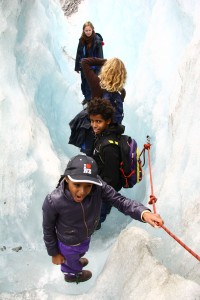 På Fox glacier